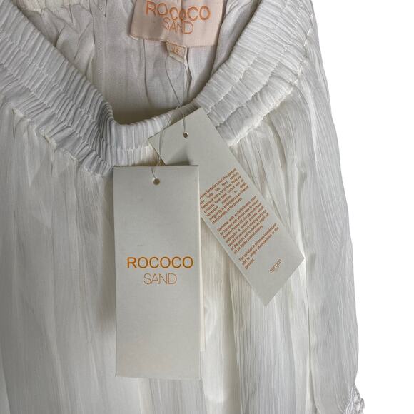 Rococo Sand Cia Off White Mini Skirt NEW size XS - Picture 8 of 9